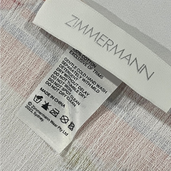 Zimmermann Multicolor Floral Beach Towel - Picture 5 of 7